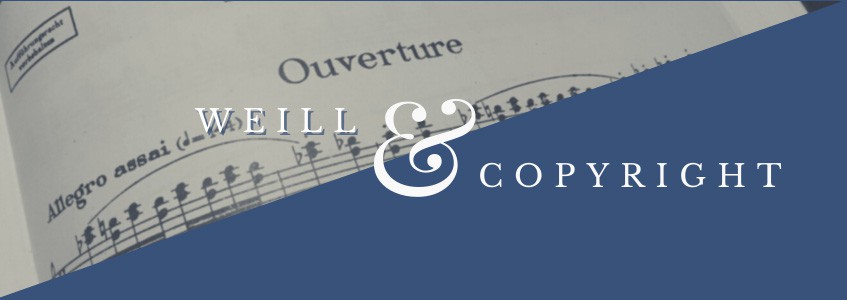 The Foundation Clears Up Questions about Weill's Copyrights