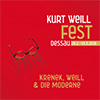 Graphic for 2016 Kurt Weill Fest Dessau