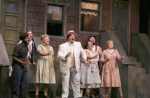 Street Scene at Brevard Music Center
