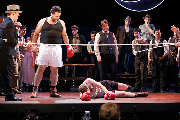 Aufstieg und Fall der Stadt Mahagonny at the Manhattan School of Music, 2013