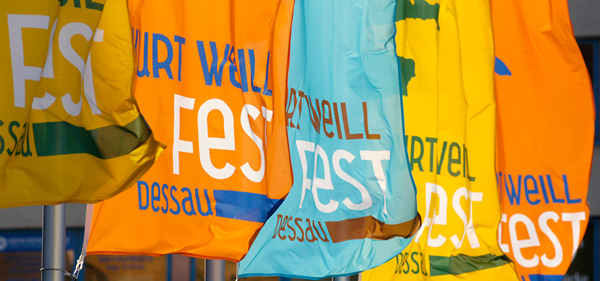 Kurt Weill Fest banners