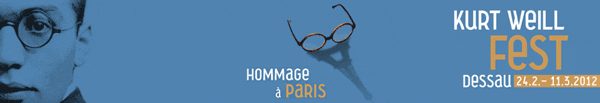 Kurt Weill Fest graphic