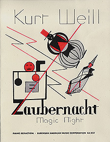 Zaubernacht vocal score cover