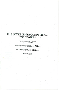 LLC 1999 finals program thumbnail