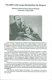 LLC 2005 finals program thumbnail
