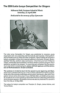 LLC 2006 finals program thumbnail