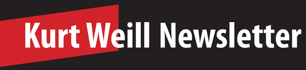 Kurt Weill Newsletter logo