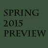 Spring 2015 preview