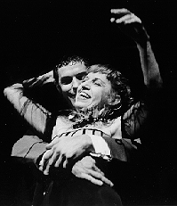 Photo of Scott Merrill and Lotte Lenya